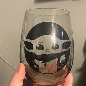 COPY - Custom ‘The Child’ Baby Yoda Wine Glass
